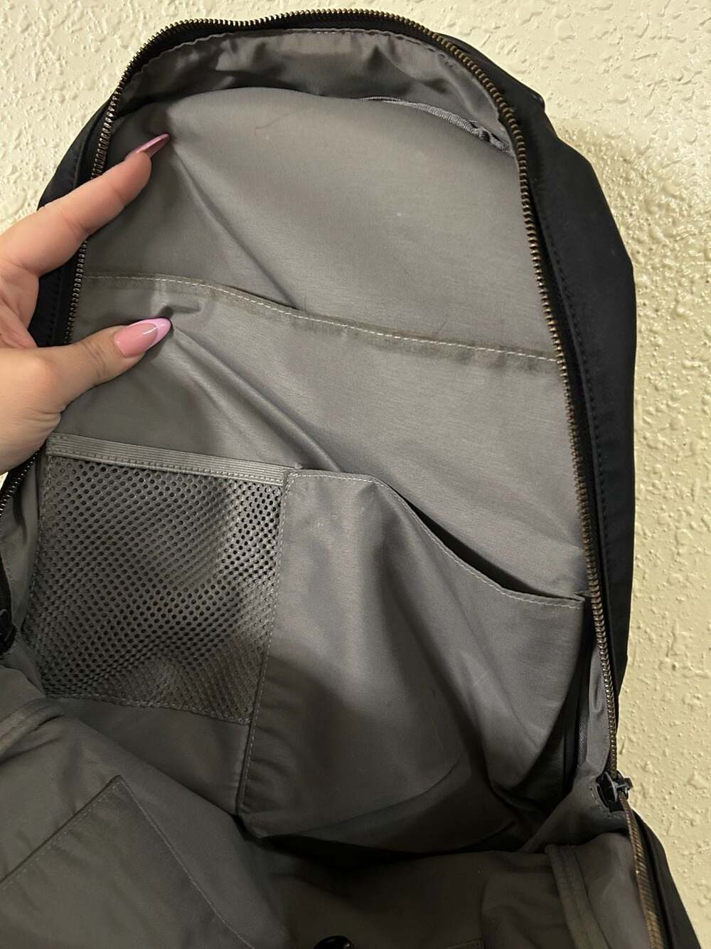 Away The Daypack Black Nylon Travel Backpack - Picture 4 of 8